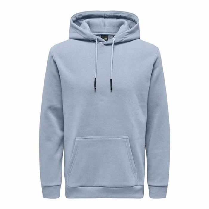 Sweat à capuche homme Only & Sons Onsceres Eventide Eau 124- Vibrant