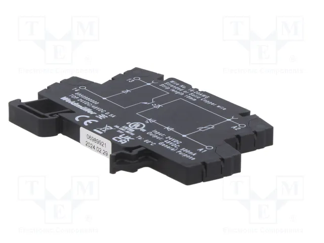 WEIDMÜLLER Relais semiconducteur monophasé 24VDC 500mA