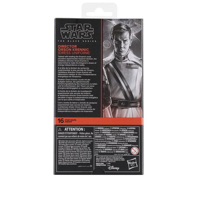 Hasbro Star Wars The Black Series - Directeur Orson Krennic (Dress Uniform) - Andor
