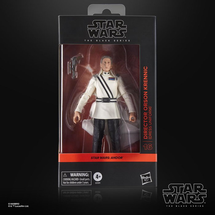 Hasbro Star Wars The Black Series Figurine Andor Director Orson Krennic 15 cm