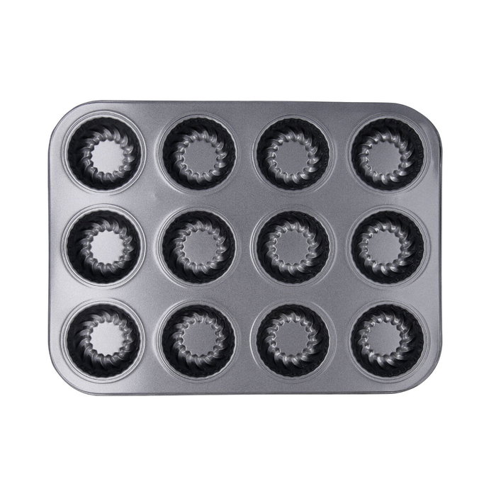 Quid Moule à pâtisserie Quid Sweet Grey Gris (12 Unités) inevitable Quid Moule à pâtisserie Quid Sweet Grey Gris (12 Unités) inevitable
