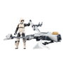 HASBRO Figurine Speeder Bike Scout Trooper & Grogu The Mandalorian Star Wars 9 cm avec accessoires