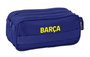 Safta Coffret de rangement triple F.C. Barcelona - 1ère équipe 25/26 - 21,5 x 10 x 8 cm - Âge recommandé : 3 ans et plus