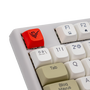 Phoenix Royal Teclado Gaming Mécanique 87 Touches Switches Outemu Brown PBT Blanc