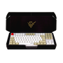 Phoenix Royal Teclado Gaming Mécanique 87 Touches Switches Outemu Brown PBT Blanc