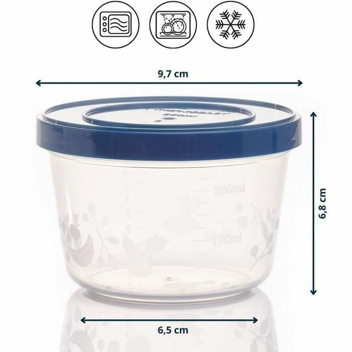 Thermobaby Lot de 5 boîtes de conservation 250 ml