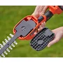 Black+Decker BCSS18D1-QW Cisaille 2-en-1 sculpte-haies et cisaille à gazon 18V