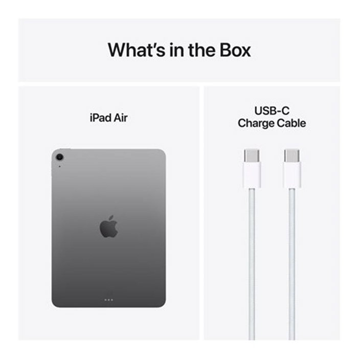 Apple iPad Air 11 pouces M3 2024 - 8 Go RAM, 256 Go, Wi-Fi 6E - Gris sidéral