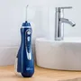 Waterpik WP-583 Advanced - Hydropulseur dentaire sans fil rechargeable, 3 niveaux de pression, 4 embouts, étanche, efficace contre la plaque