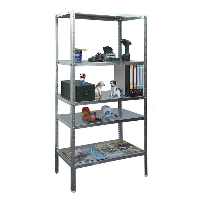 Étagère Simon Rack Comfort Plus 5/500 200 x 100 x 50 cm Naturel Métal 5 Etagères 100 kg Étagère Simon Rack Comfort Plus 5/500 200 x 100 x 50 cm Naturel Métal 5 Etagères 100 kg