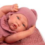 Muñecas Antonio Juan Poupée Reborn Sweet Realista Bébé Fille avec Pelele, Mantita et Pañal - 42 cm - Référence 80220