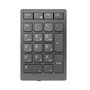 Lenovo Pavé numérique sans fil 2.4 GHz, 21 touches tactiles, Gris
