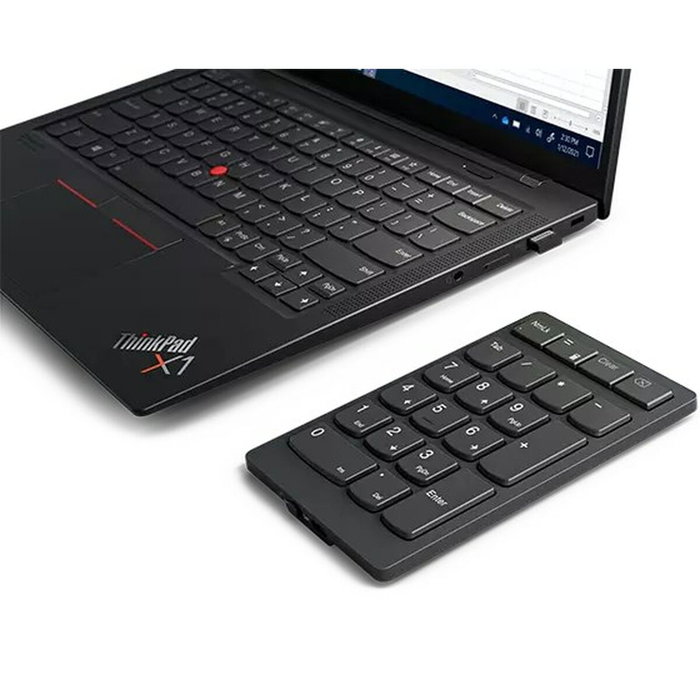 Lenovo Pavé numérique sans fil 2.4 GHz, 21 touches tactiles, Gris
