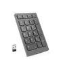 Lenovo Pavé numérique sans fil 2.4 GHz, 21 touches tactiles, Gris