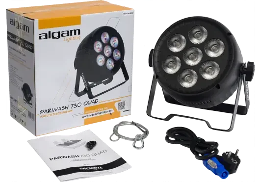 AlgamLight Par Wash 730 Quad - Projecteur LED 7x30W RGB+WW 25° DMX AlgamLight Par Wash 730 Quad - Projecteur LED 7x30W RGB+WW 25° DMX
