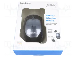 LOGILINK Souris sans fil optique noir et gris