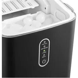 Sencor SIM 2500BK - Machine à Glaçons Portative, 12 kg/jour, 8 glaçons en 8 min, Fonction Arrêt Automatique, 1L