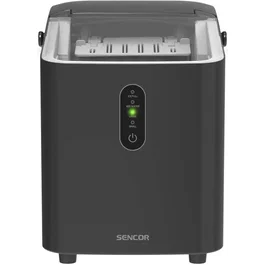 Sencor SIM 2500BK - Machine à Glaçons Portative, 12 kg/jour, 8 glaçons en 8 min, Fonction Arrêt Automatique, 1L