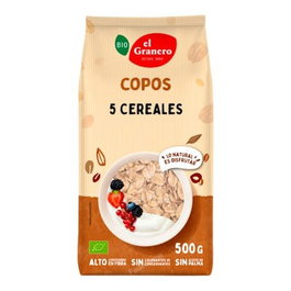 EL GRANERO Copos de 5 Céréales Bio 500g