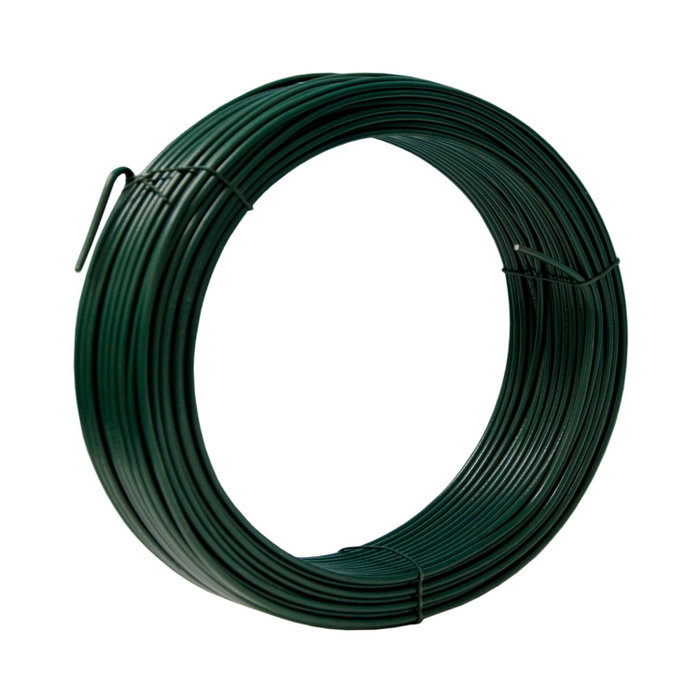 WOLFPACK LINEA PROFESIONAL Fil de fer plastifié vert nº17, 25 kg