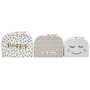 Home Deco Kids Ensemble de 3 malettes en carton
