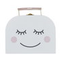 Home Deco Kids Ensemble de 3 malettes en carton