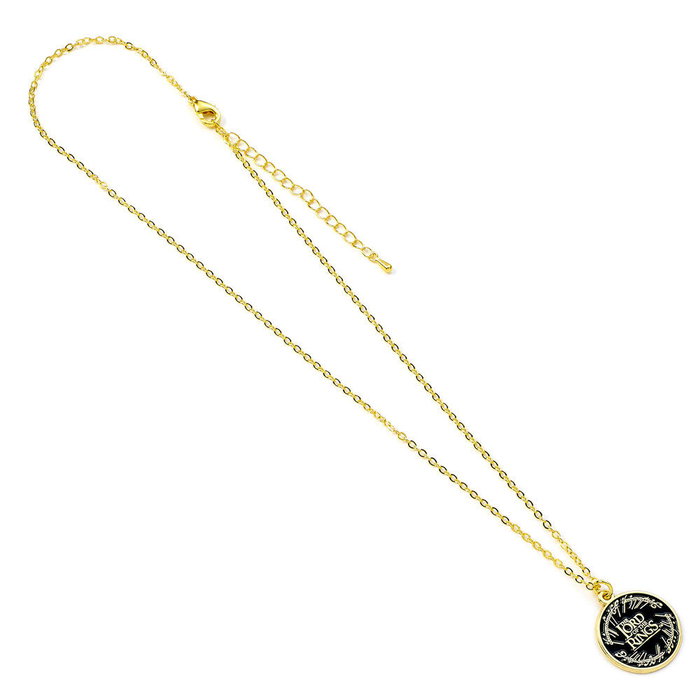 THE CARAT SHOP Colgante Logo El Señor de los Anillos - Collier Doré en Alliage de Zinc avec Pendentif Logotipe Lord of the Rings THE CARAT SHOP Colgante Logo El Señor de los Anillos - Collier Doré en Alliage de Zinc avec Pendentif Logotipe Lord of the Rings
