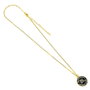 THE CARAT SHOP Colgante Logo El Señor de los Anillos - Collier Doré en Alliage de Zinc avec Pendentif Logotipe Lord of the Rings