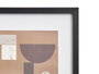 GIFTDECOR Cadre photo mural en bois noir avec passe-partout 21x30cm