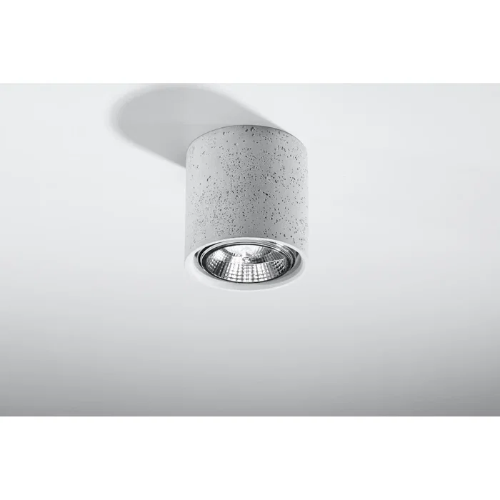 Cullo [SOL-SL.0645] Lampe de Plafond en Béton - Série Moderne et Durable