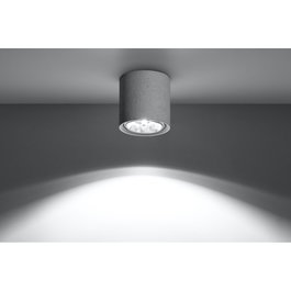 Plafonnier Cullo Gris