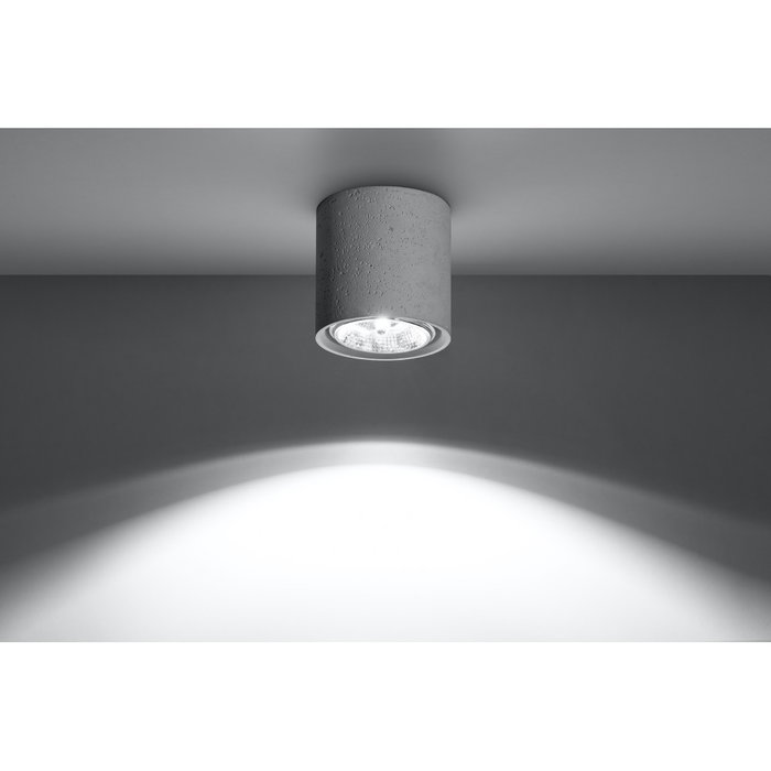 Plafonnier Cullo Gris