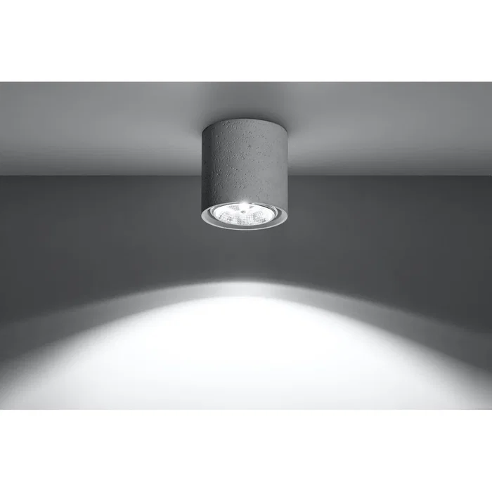 Lampe de plafond Cullo Gris