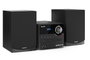 Sharp Micro Système Audio XL-B517D 45 W Noir - 2.0 avec CD, Bluetooth 5.0, DAB+, Radio FM, Lecteur USB et Haut-parleurs en Bois