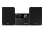 Sharp Micro Système Audio XL-B517D 45 W Noir - 2.0 avec CD, Bluetooth 5.0, DAB+, Radio FM, Lecteur USB et Haut-parleurs en Bois