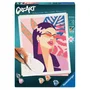 Ravensburger Kit de peinture par numéros Neon Diva - 24 x 30 cm