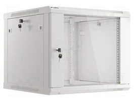Lanberg Armoire rack murale 19 pouces 9U 600x600 gris