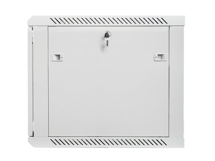 Lanberg Armario mural 19 pouces 9U 600x600 mm gris pour réseau et télécommunications