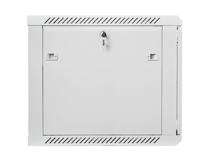 Lanberg Armario mural 19 pouces 9U 600x600 mm gris pour réseau et télécommunications