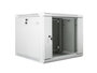 Lanberg Armario mural 19 pouces 9U 600x600 mm gris pour réseau et télécommunications