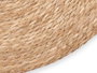 Giftdecor Tapis Rond Naturel en Esparto 80 cm Giftdecor (Set de 6)