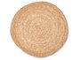 Giftdecor Tapis Rond Naturel en Esparto 80 cm Giftdecor (Set de 6)