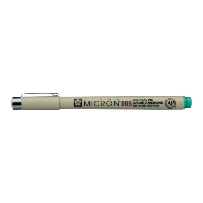 Sakura Pigma Micron 005 - 0,20 mm - Verde Sakura Pigma Micron 005 - 0,20 mm - Verde