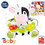 Reig - Caja de 36 Peluche Vache Musicale avec Son - Jouet d'éveil en Peluche 20 cm - Fonctionne avec 2 Piles LR3 (non incluses)