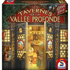 Schmidt Spiele Les Tavernes dans la Vallée profonde - Jeu de plateau stratégique de gestion de taverne en français