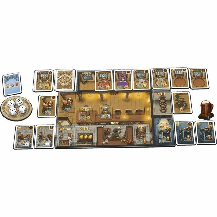 Schmidt Spiele Les Tavernes dans la Vallée profonde - Jeu de plateau stratégique de gestion de taverne en français