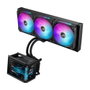 ASUS ROG Ryuo IV SLC 360 ARGB Kit de Refroidissement Liquide AIO 360mm avec Ventilateurs PWM et Écran AMOLED Noir