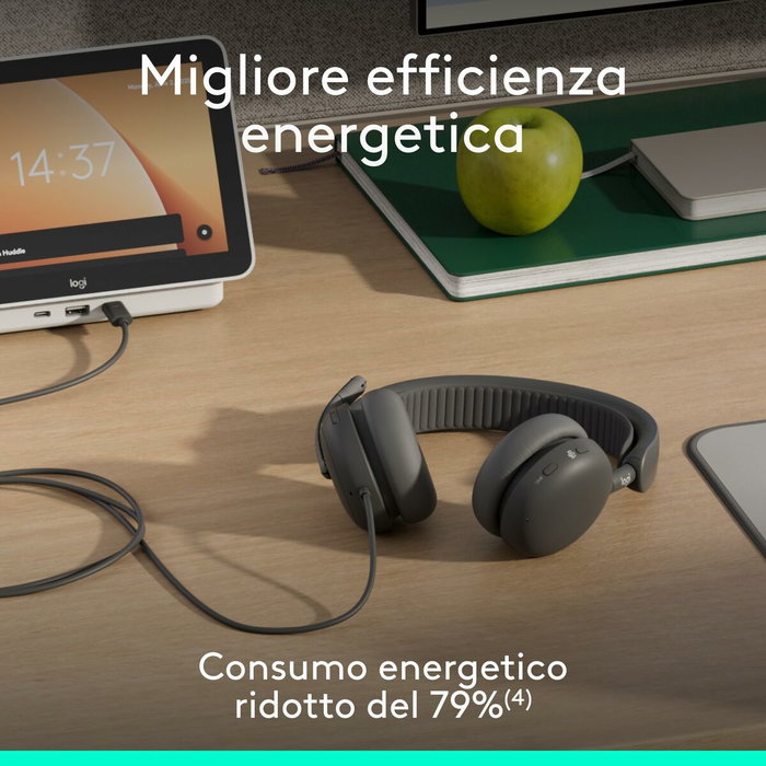 Logitech Zone Wireless 2 ES Business Graphite, Teams Version