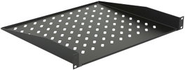 Lanview Étagère de montage en rack Logon 1U 19" D=400mm NOIR