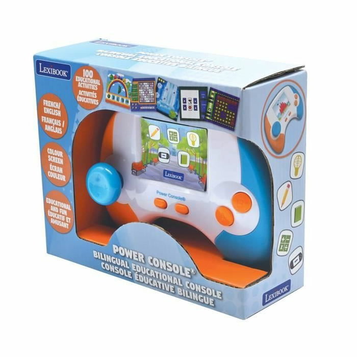 Lexibook Console éducative Power bilingue FR-EN Lexibook Console éducative Power bilingue FR-EN